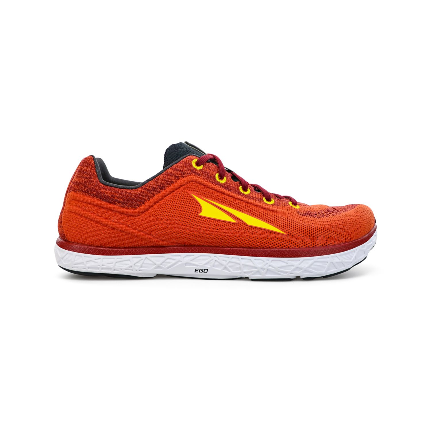 Altra Mens Escalante 2.5 Road Running Shoes Dark Red/Orange | PMCA-94186